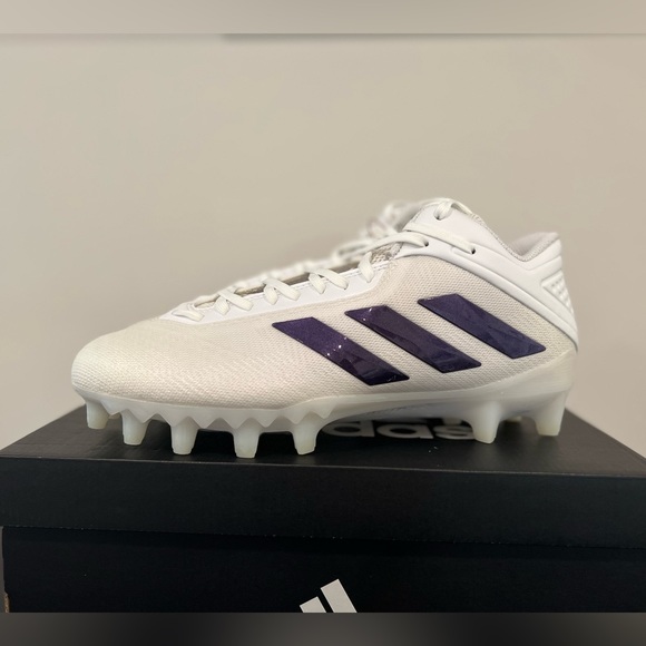 SAMPLE Adidas AS Freak Carbon White Football Cleats Marquise Brown PE Size 9.5 main image 6